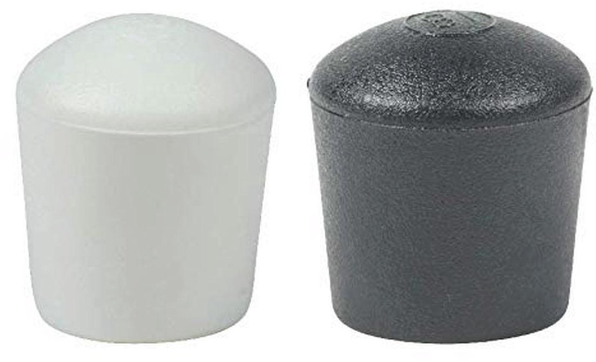 Set van 4 Ronde Eindkappen voor Meubelpoten - Bescherming voor Vloeren - Verschillende Maten en Kleuren