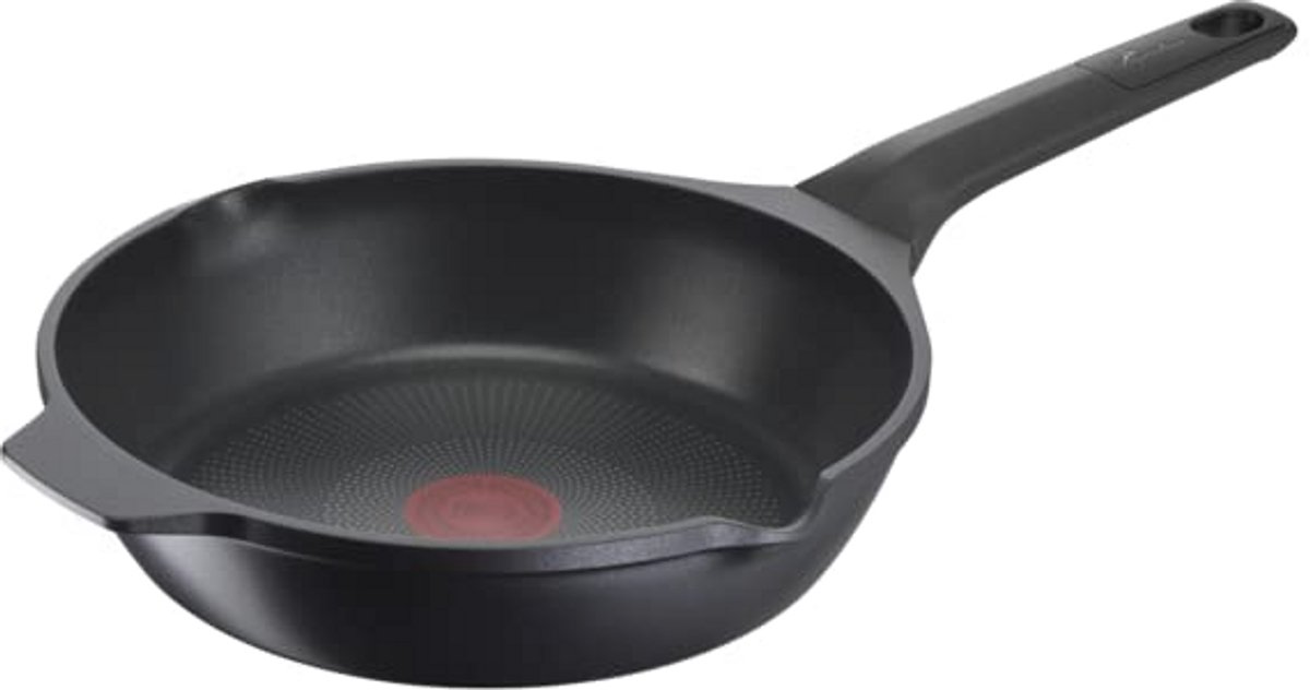 Aroma Koekenpan 20 cm - Gietaluminium met Antiaanbaklaag - Inductie, Gas & Oven Geschikt - Titanium Coating