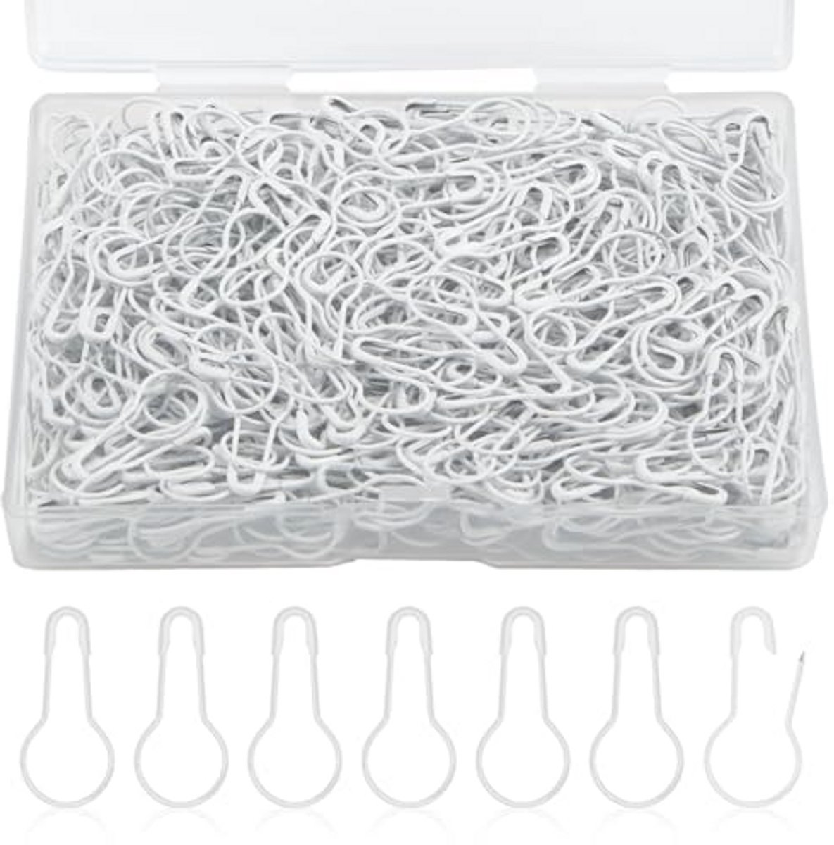 500 Stuks Veiligheidsspelden 22x10mm - Metalen Veiligheidspinnen voor Kleding en Ambachten
