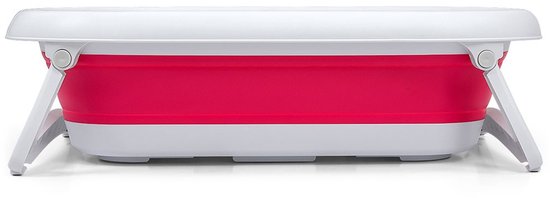 Milly Mally Aqua opvouwbaar babybadje 80x48cm roze - Babybad — afbeelding 2