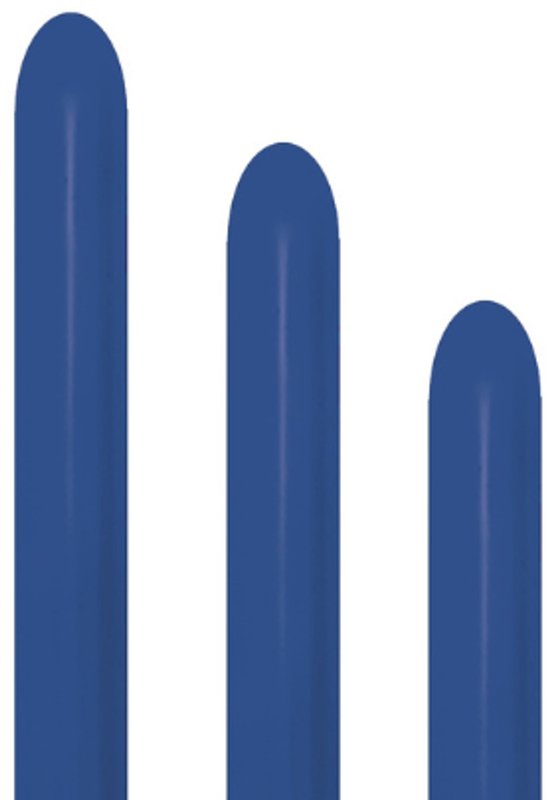 260s - Solid Royal Blue - sempertex - 50 Stuks - modeleerballon