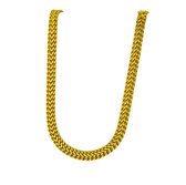 EmmyRovi – Layered Luxe Ketting – RVS – Goudlook – Sieraden Cadeau