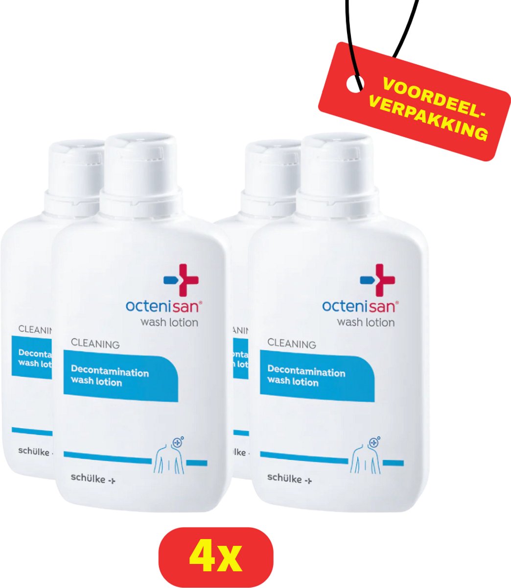 Schülke Octenisan Waslotion - 4 x 150 ml - Voordeelverpakking