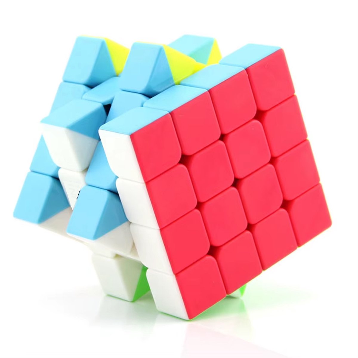 4x4 Kubus - Fanxin - Magic Cube - Sticker loos - Breinbreker - Soepele Breinbreker voor Beginners & Gevorderden