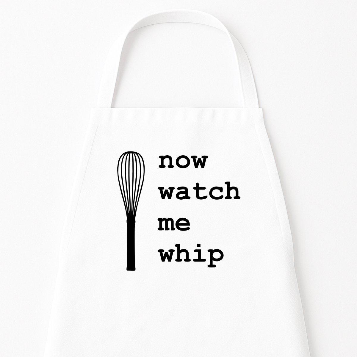 Keukenschort "Now Watch Me Whip" | Vaderdag Cadeau | Grappig Kerstcadeau & Sinterklaas | Cadeau voor Hem