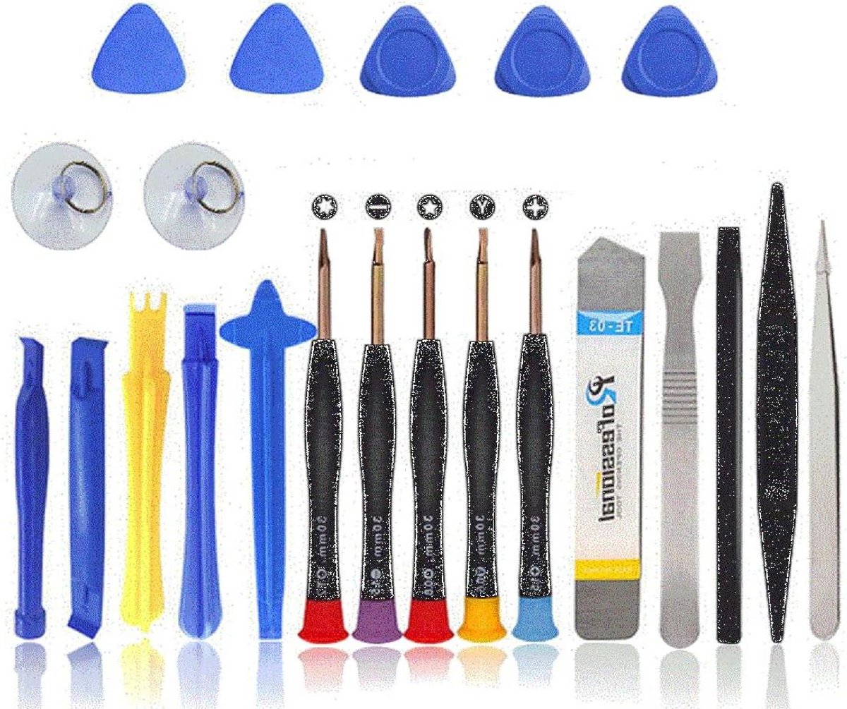 Provento - 22-delige Precisie Reparatie Schroevendraaier Set voor Mobiele Telefoon, Horloge en Computer - S2 Stalen Opening Pry Gereedschap