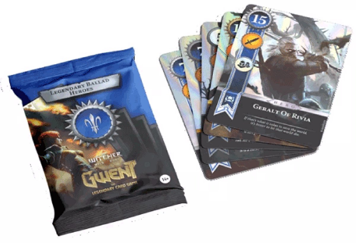 MNKY Entertainment Gwent foilkaarten Northern Realms set Witcher.
