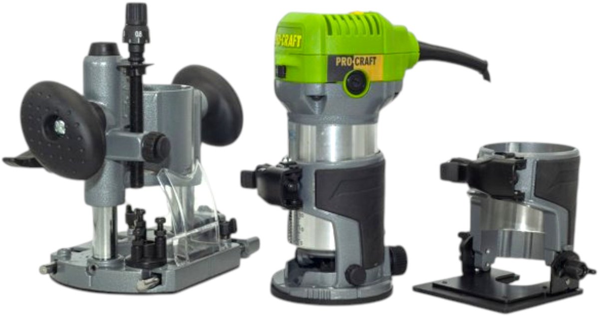 Procraft POB980 bovenfrees 710 watt 6 - 10 mm + tas