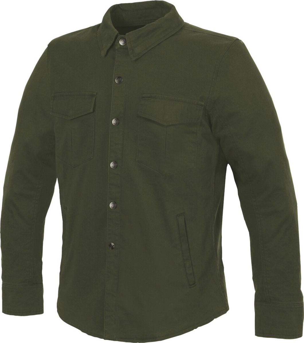 Büse Jackson II Olijf Motor Overhemd - Shirts