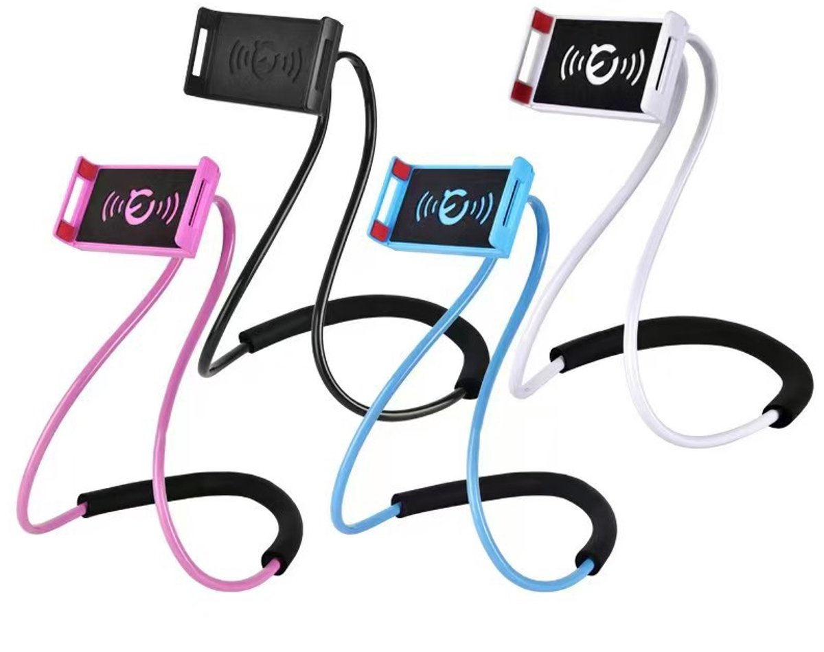 Set van 4 360 graden draaibare nektelefoonhouders