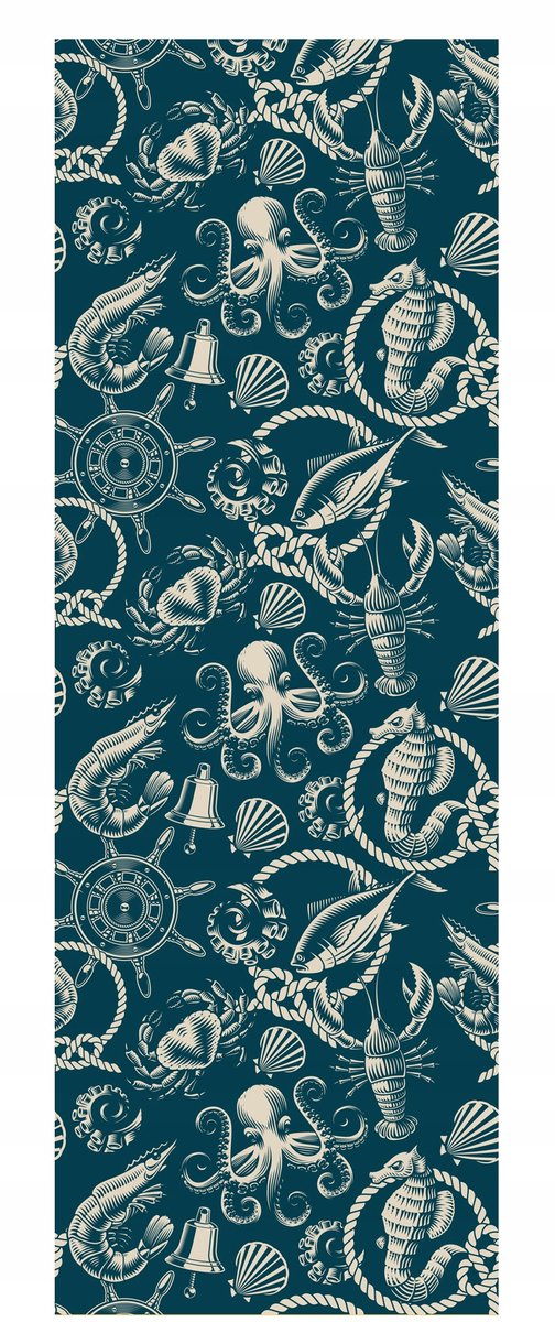 Vervangbaar beddengoed Zee Dieren San-Drew KN74 - 126x41cm