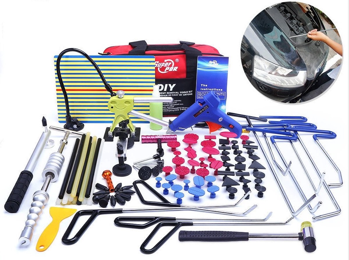 Professionele PDR Deuk Verwijderingsset - Compleet met Gereedschap