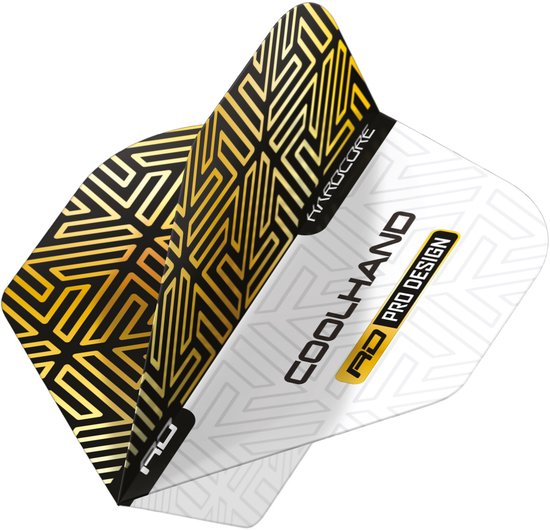 Red Dragon Luke Humphries Hardcore Gold White - Dart Flights van Red Dragon — afbeelding 2