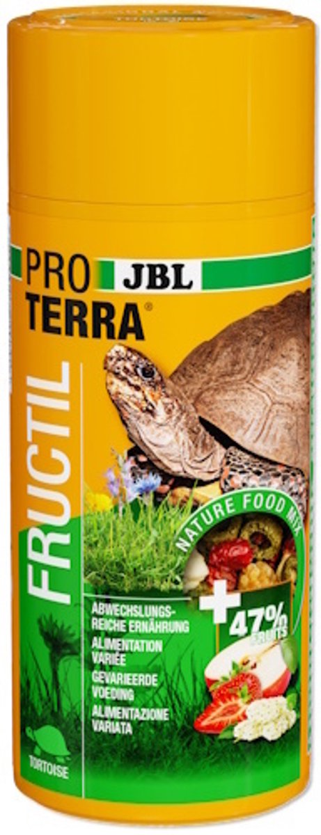 JBL ProTerra Fructil natuurlijk primair vruchtenvoer voor alle landschildpadden 250ML