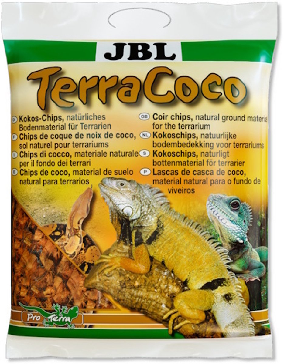 JBL TerraCoco kokoschips bodembedekking voor terraria 5 liter
