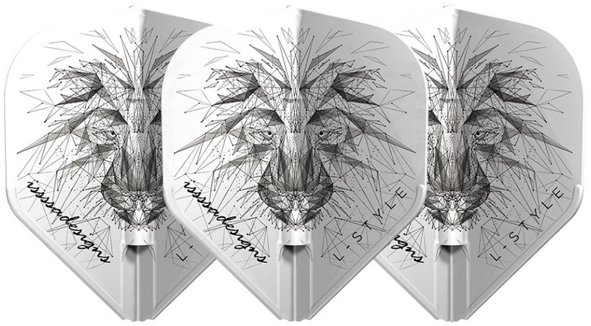 L-Style EZ L1 Dominik Grullich White - Dart Flights