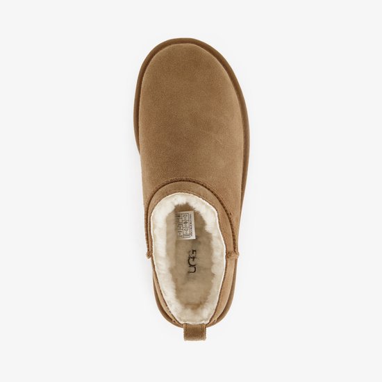 UGG Micro Boot suede dames boots bruin - Maat 39 - Echt leer