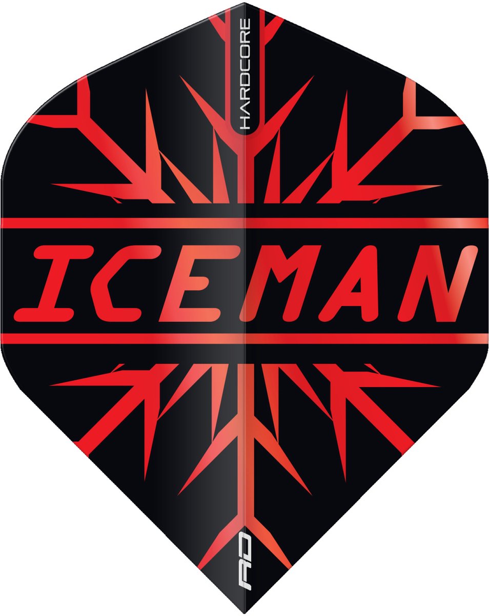 Red Dragon Gerwyn Price Red Hardcore Premium Standard - Dart Flights