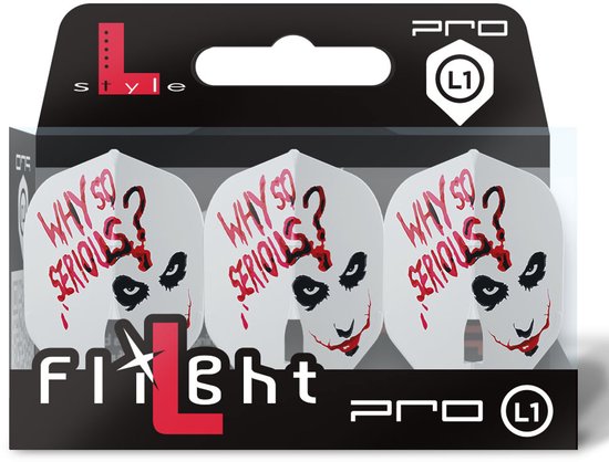 L-Style L1 Pro Joker Dartshopper Exclusives - Dart Flights van L-Style — afbeelding 3