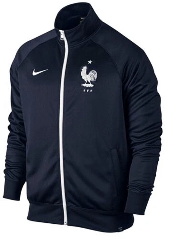 Veste Nike France National 2016/2017 - Taille M - Bleu foncé - Vintage