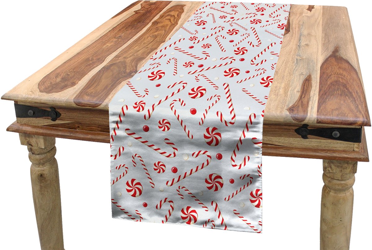 New Bed Suikerstok Vakantie eten Accent Rechthoekige Tafelrunner, 40cm x 180cm