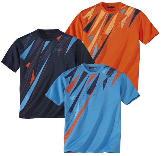 ATLAS FOR MEN - Set van 4 T-shirts - M ATLAS FOR MEN - Set van 4 T-shirts - M