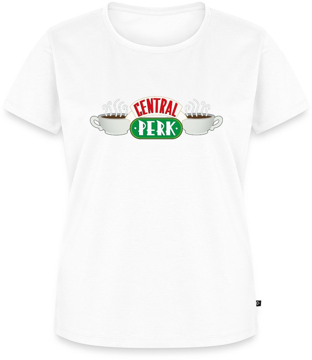 Friends Central Perk Logo Premium T Shirt Dames