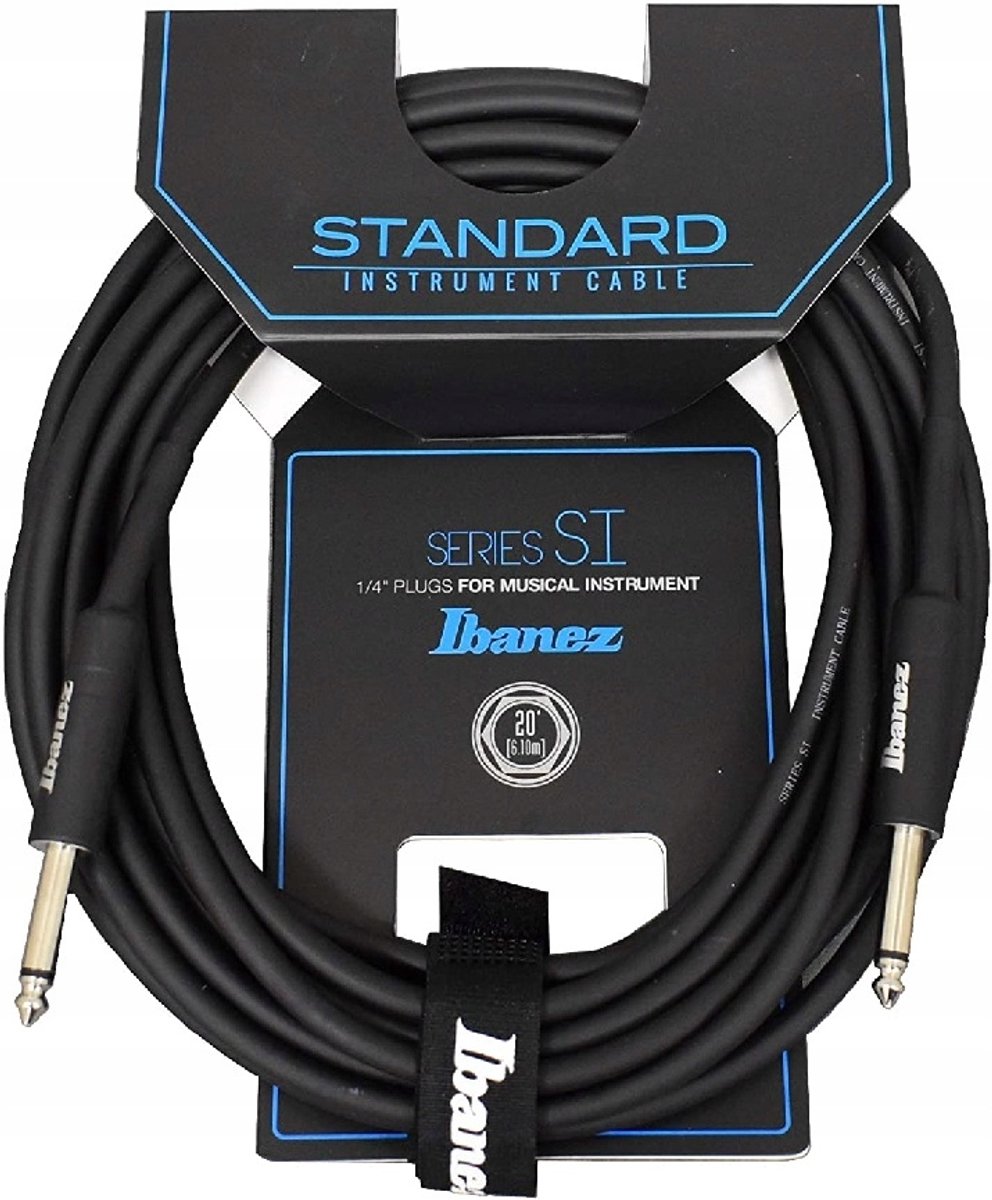 Ibanez SI20 Instrumentenkabel 6m - Hoge Kwaliteit Gitaarkabel