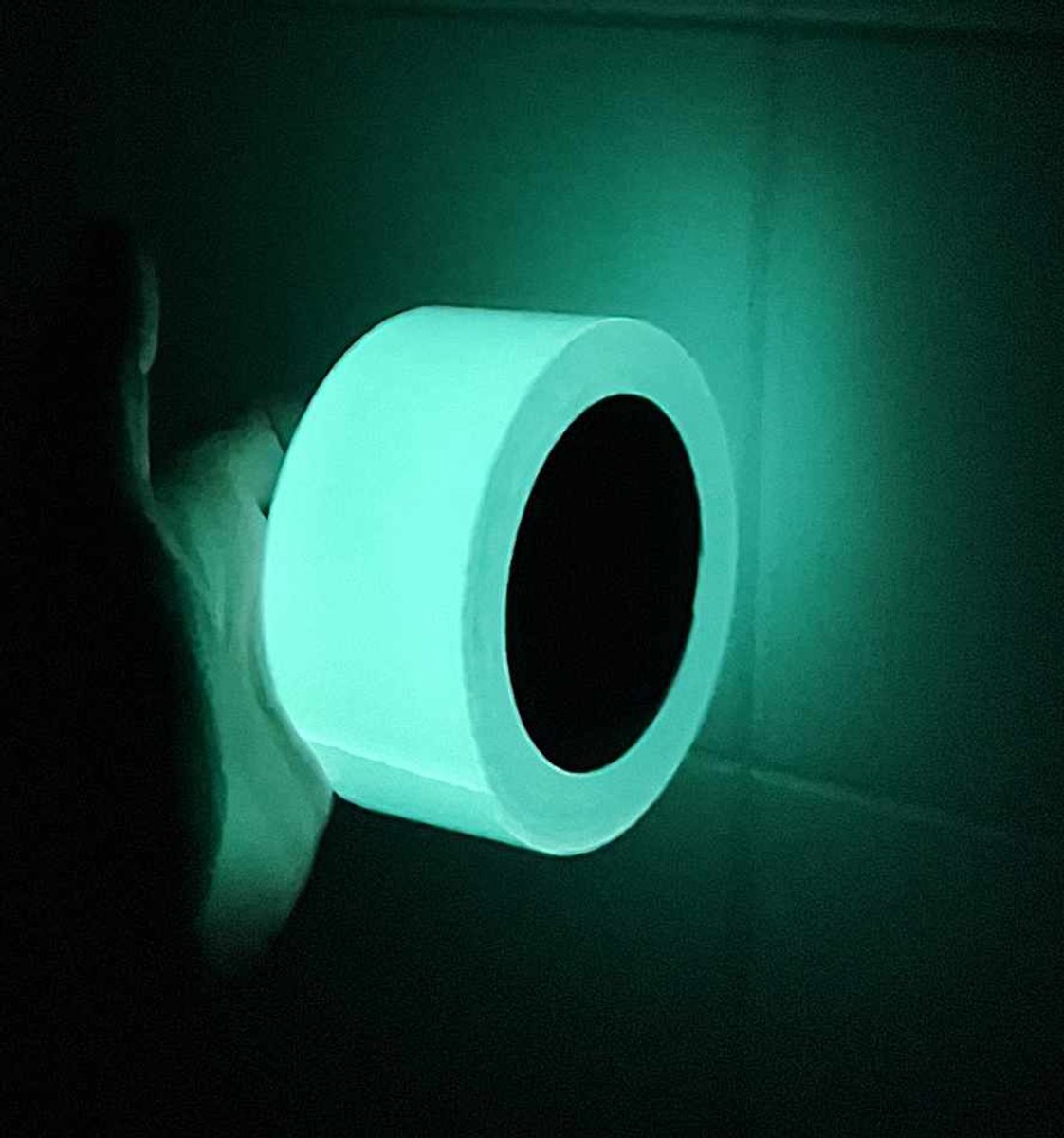 Fluorescerende Antislip Tape 50mm x 5m - Zichtbaar in het Donker