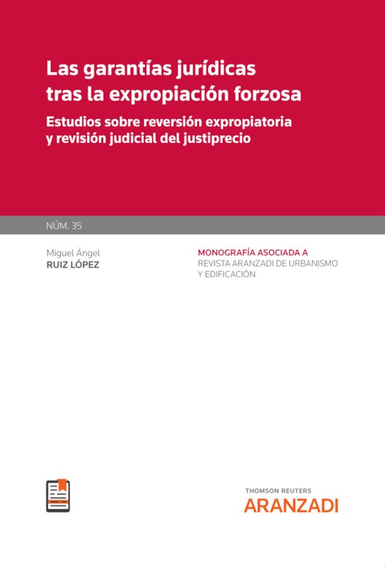 Las garantías jurídicas tras la expropiación forzosa - cover