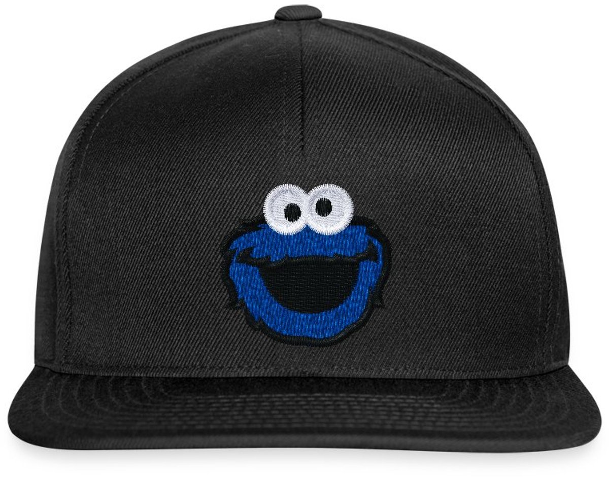 Sesamstraat Koekiemonster Borduurwerk Snapback cap