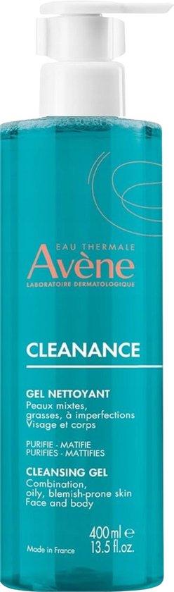 Avene Cleanance Cleansing Gel Face And Body 400ml