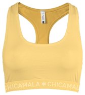 Chicamala – Dames Racerback - BH zonder beugel – Dames Ondergoed – Lingerie - Sport BH – Kleding - 95% Katoen – Dames kleding