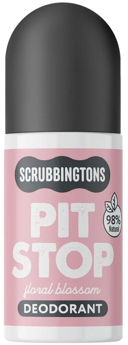 Scrubbingtons Roll On Deodorant Floral Blossom 75ml