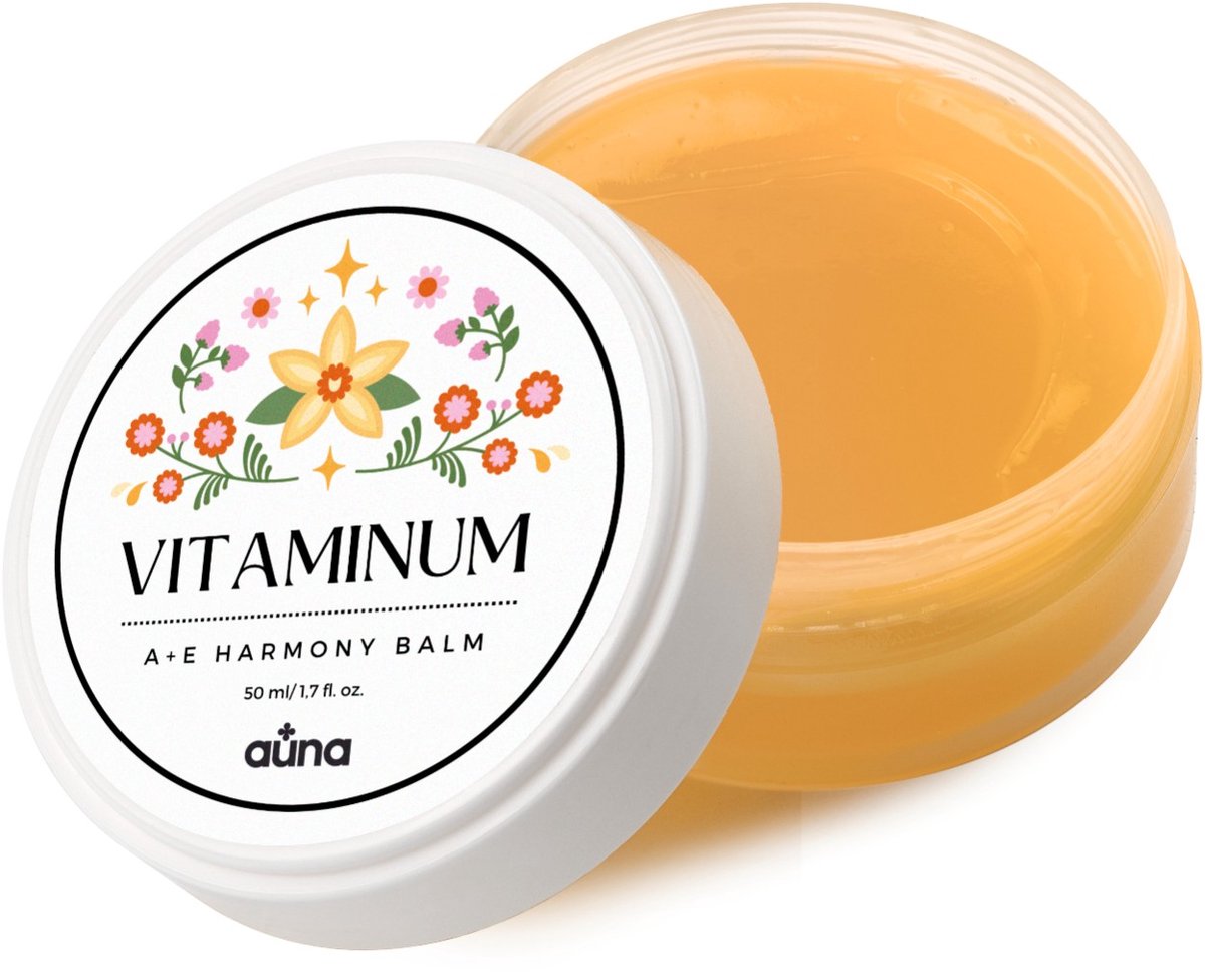 Auna Med – Vitaminum A+E Harmony – Multibalsem – Intensieve Hydratatie – Kalmerend – Voor Droge & Gevoelige Huid