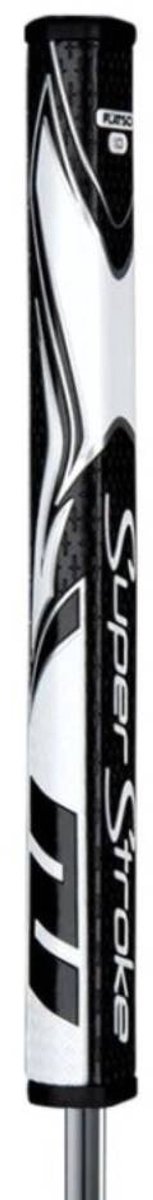 SuperStroke Zenergy Flatso 3.0 Puttergrip - Zwart Wit