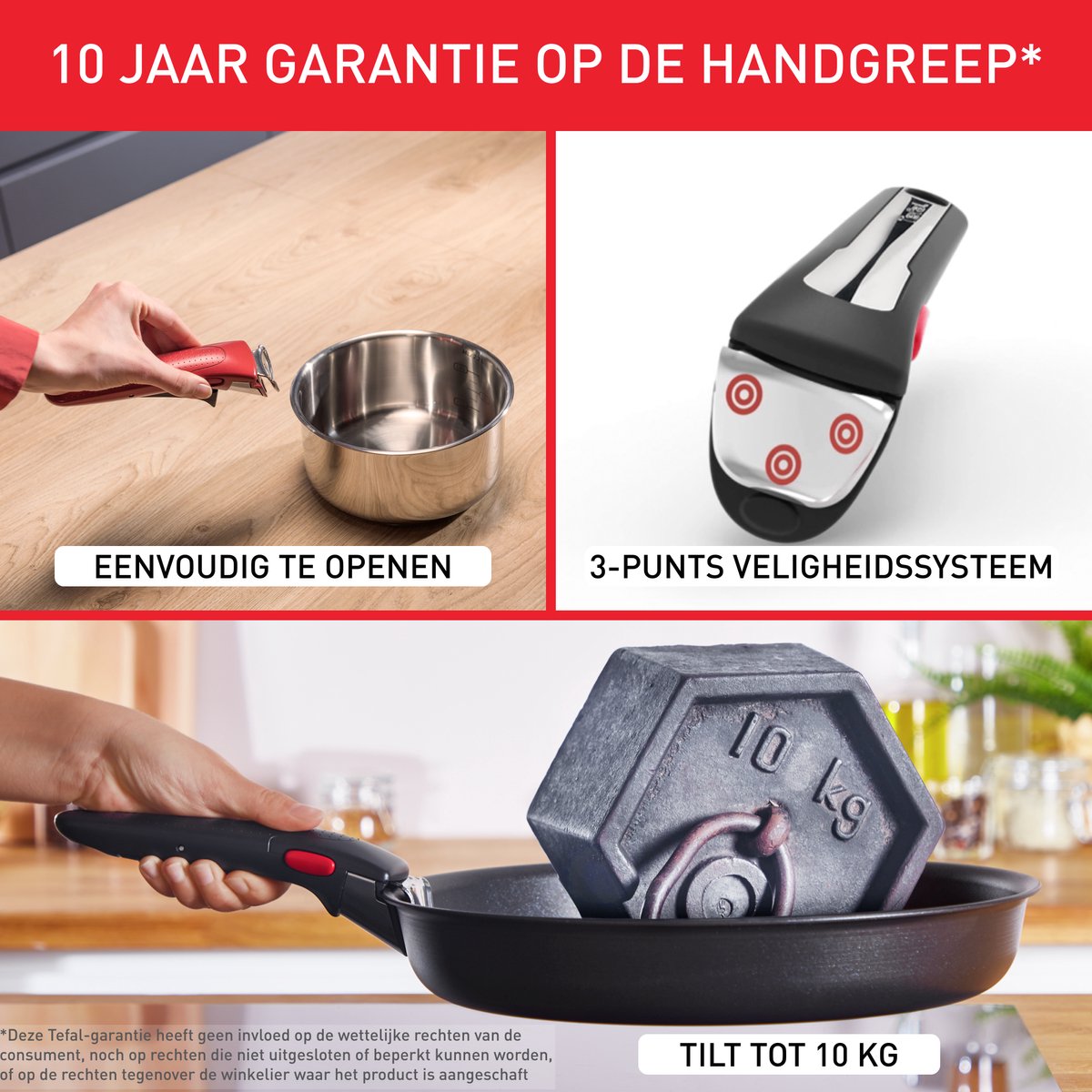 Tefal - 12-delige pannenset INGENIO SO LIGHT