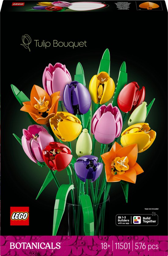 Décoration florale LEGO Botanicals Bouquet de tulipes - 11501