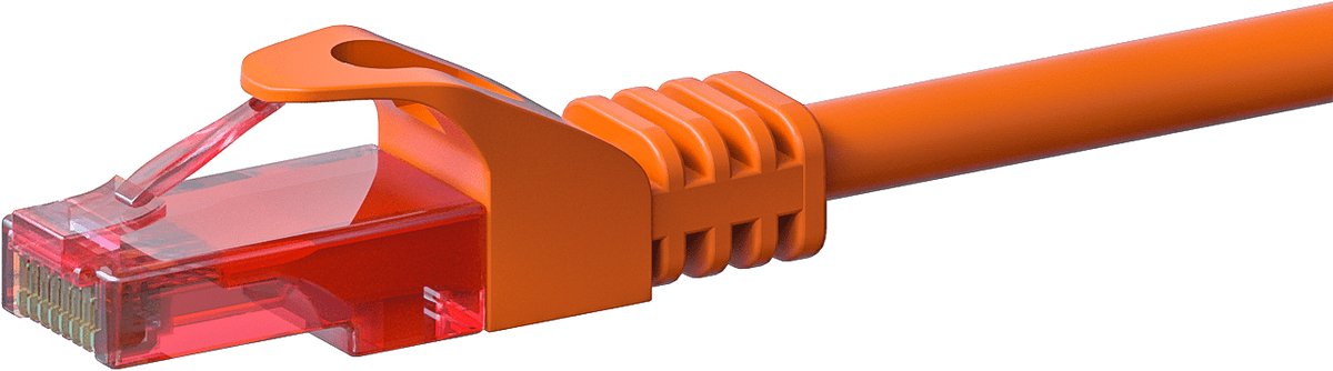 Danicom UTP CAT6 patchkabel - 30 meter oranje - 100% koper - netwerkkabel - internetkabel - UTP kabel - RJ45 - 1000 mbit/s