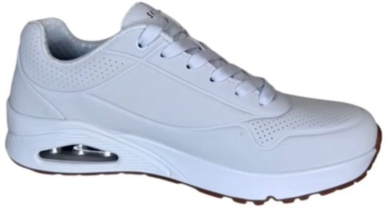 Baskets Homme Skechers Uno Stand On Air - Blanc - Taille 43
