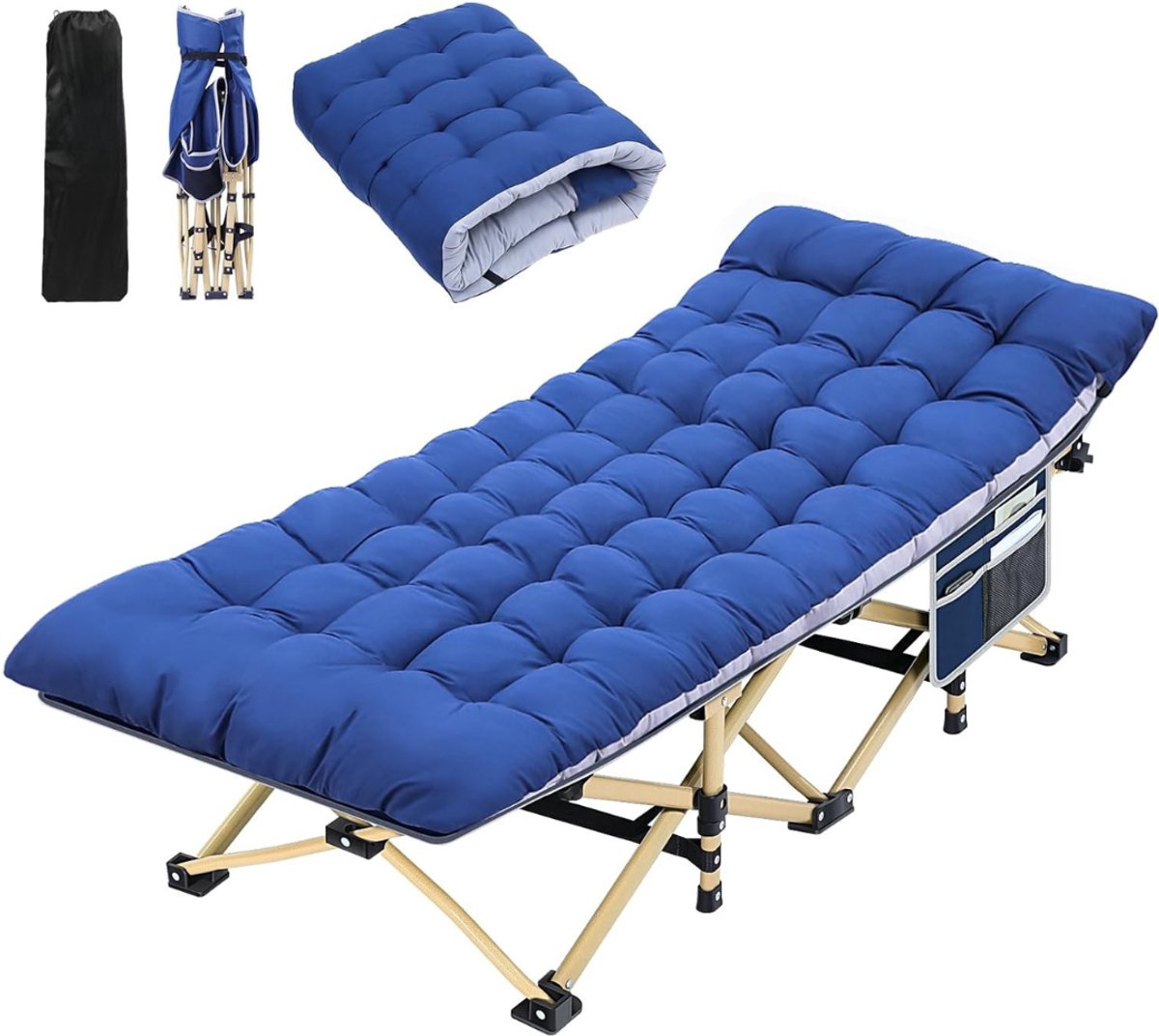 Lexium Veldbed - Kampeerbed - Veldbedden - Veldbed Kamperen - Kampeermatras