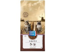 CaroCroc 3-Mix 7kg met catessy stick 5 gram