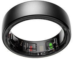 NOLATR Smart Ring NEX – Slimme Ring met Stappenteller, Slaaptracker & Hartslagmeter – Zonder Abonnement – Zwart – Maat 10