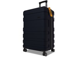 NoriX Reiskoffer groot 76 × 49 × 27 - 100L - Spinner wielen - Lichtgewicht - TSA Slot - Norix - Midnight Blue