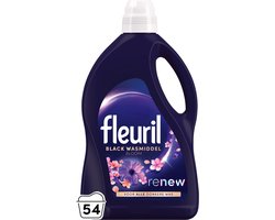 Fleuril Black Bloom - Vloeibaar Wasmiddel - Donkere en Zwarte Was - Intense Geurbeleving - 54 Wasbeurten - Grootverpakking