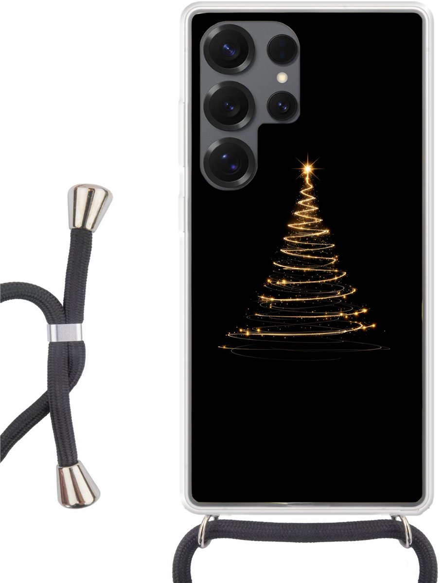 Magisch - Kerstboom - Lichtspiralen - Zwart