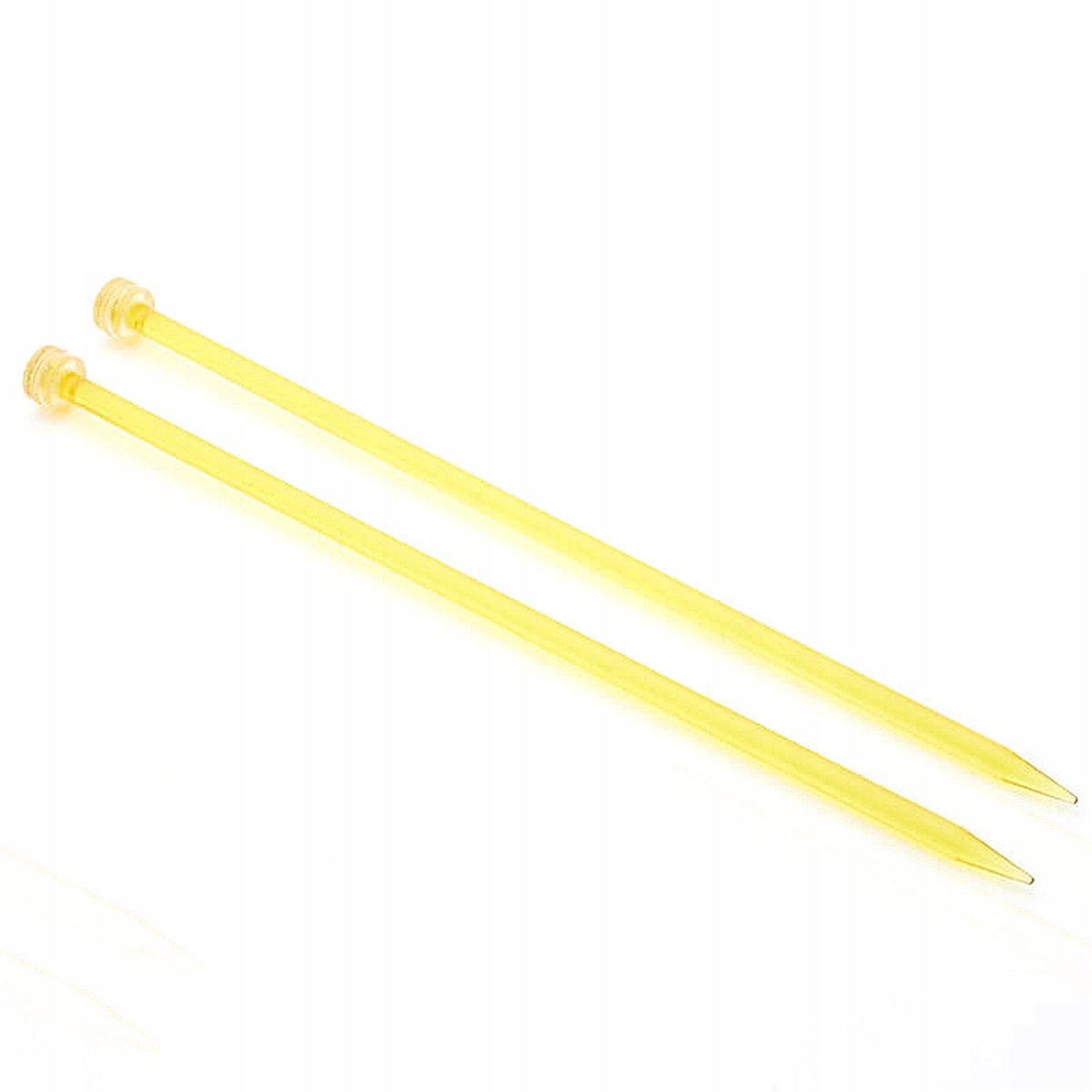 Rechts acryl Breinaalden 30 cm - 6,0 mm