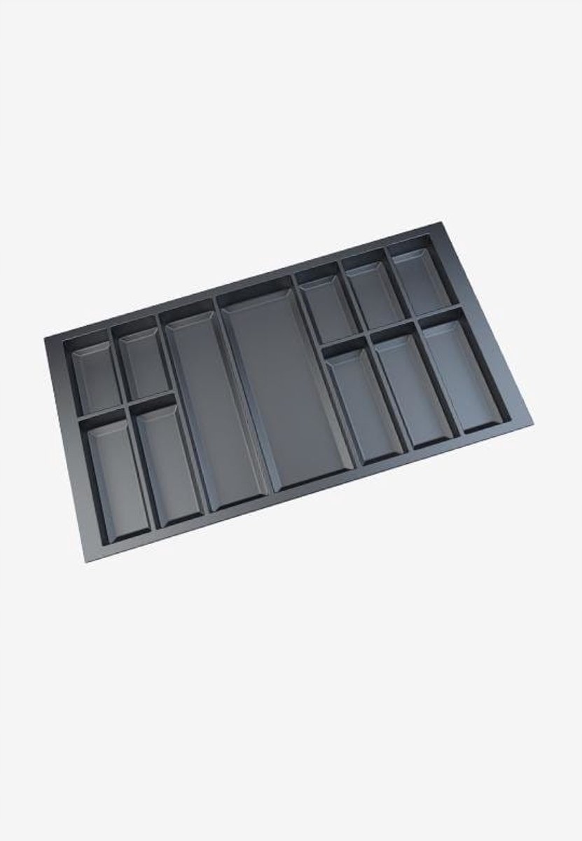 Peka Classico 900 Lade-Organizer 84x49cm Antraciet - Op maat te knippen