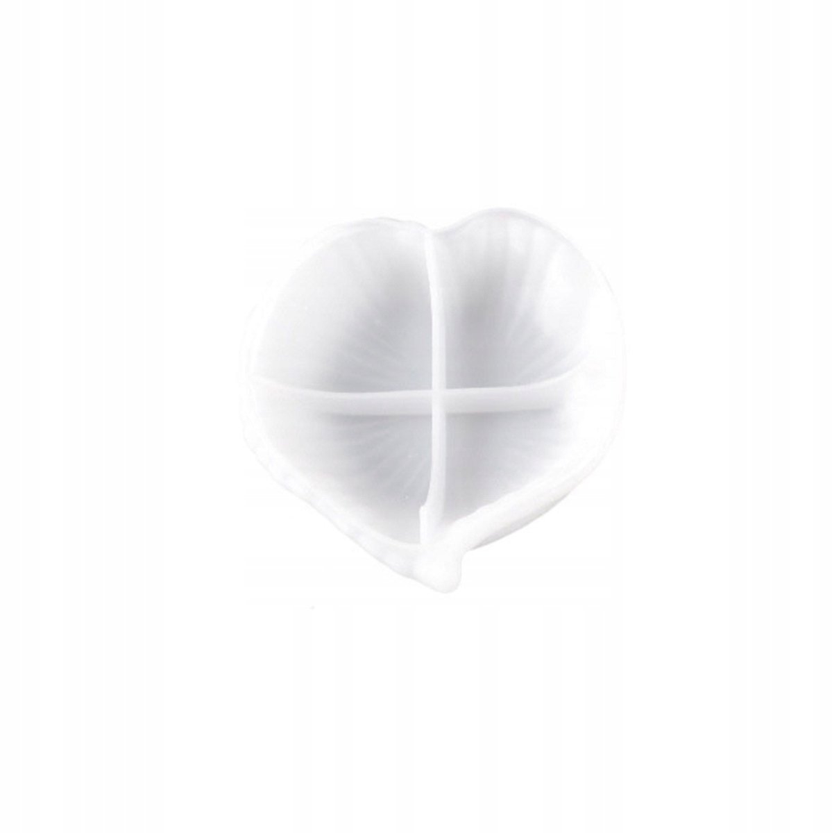 Siliconen Hart Vorm voor Hars en Gips Gieten 11,5x11,5x3cm