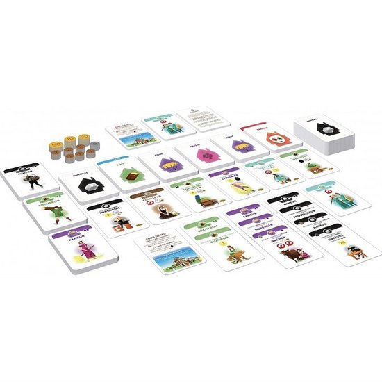 White Goblin Games Villagers Kaartspel - Bouw een welvarend dorp